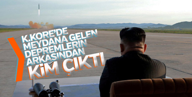 K.Kore'de depremler Kim Jong'un denemelerinden çıktı