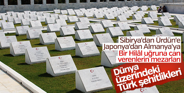 Vakanüvis Türk şehitliklerini yazdı