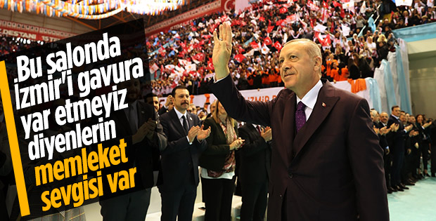 Cumhurbaşkanı Erdoğan: İzmir 81 milyonun şehri