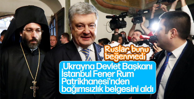 Ukrayna Ortodoks Kilisesi bağımsızlık için İstanbul'da