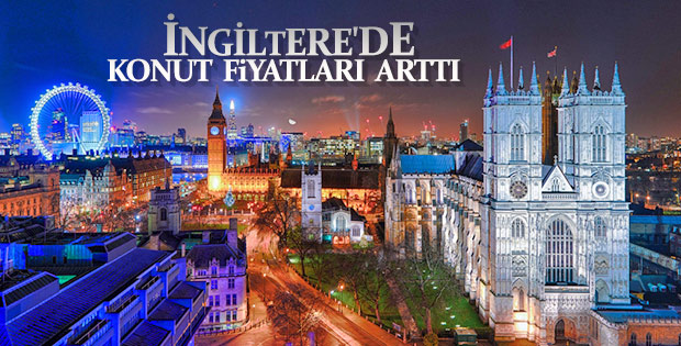 İngiltere’de konut fiyatları fren yaptı