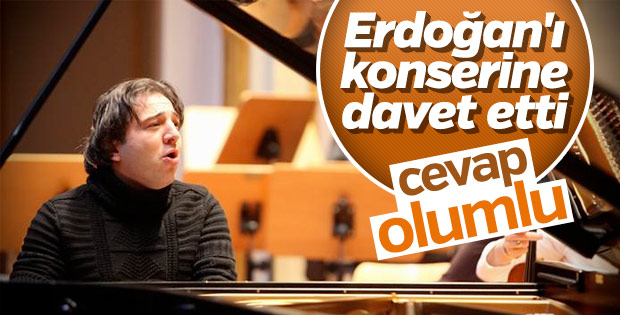 Erdoğan, Fazıl Say'ın konserine katılmayı planlıyor