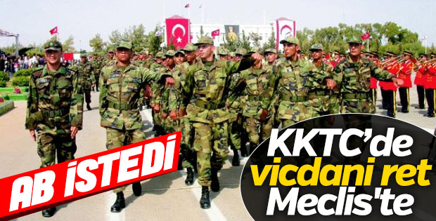 KKTC'de vicdani ret yasası Parlamento'da