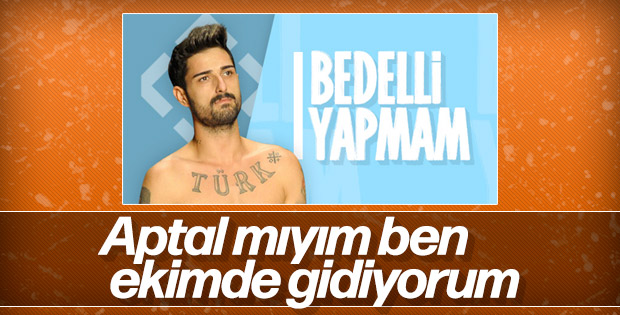 İdo Tatlıses bedelliyi Tekirdağ'da yapacak