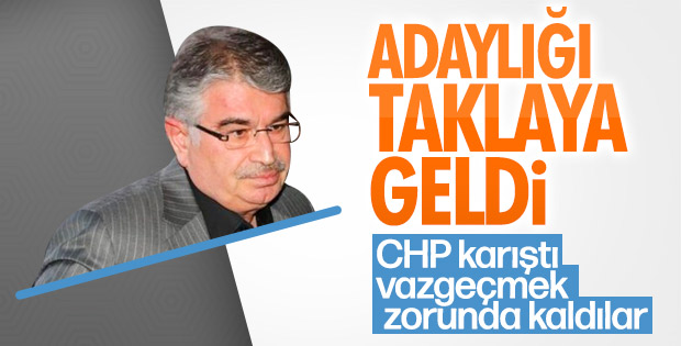 CHP İdris Naim Şahin'den vazgeçti