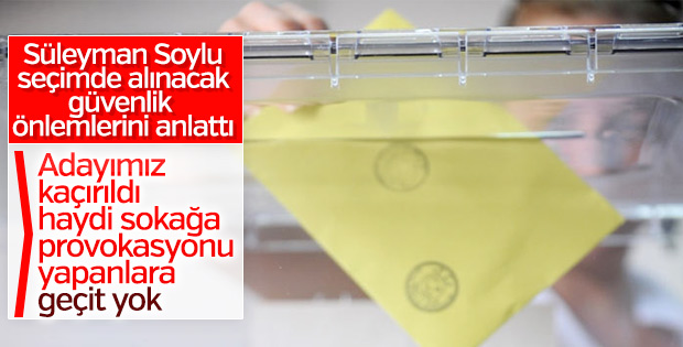 İçişleri Bakanlığı: Provokasyona izin verilmeyecek