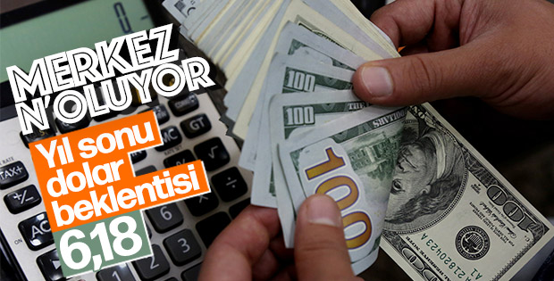 Merkez Bankası'nın 2019 dolar beklentisi
