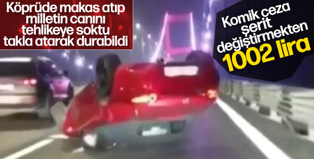 FSM köprüsünde makas kazasına şaşırtan ceza