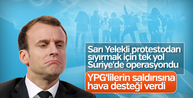 Fransa terör örgütü YPG ile ortak operasyon yaptı