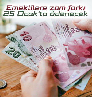 Emekli fark ödemeleri 25 Ocak 2019′da ödenecek..