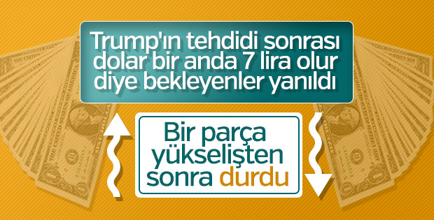 Trump'ın tehdidi doları yükseltti