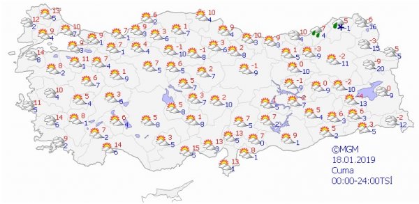 İstanbul'a kar geliyor