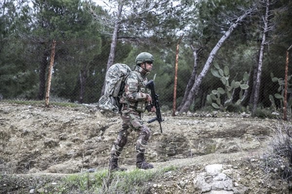 Türk askeri yerli mühimmatla sahada