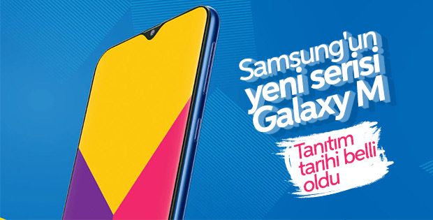 Samsung'un ilk çentikli telefonu: Galaxy M