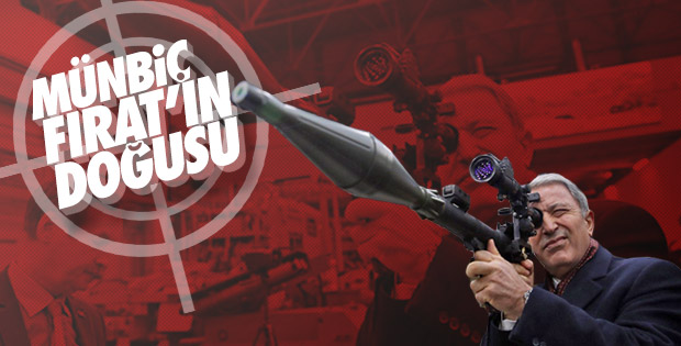 Hulusi Akar, roketatarla poz verdi