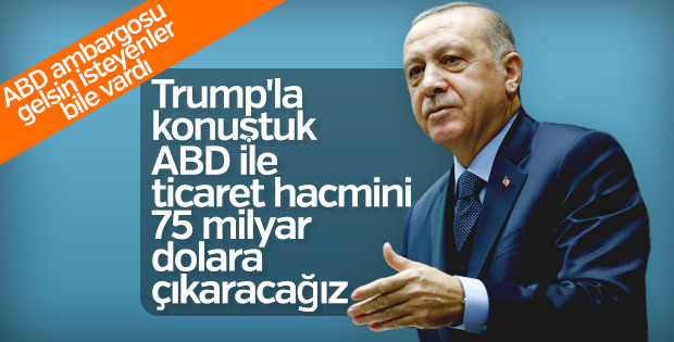 Cumhurbaşkanı Erdoğan, Trump ile görüşmesini anlattı