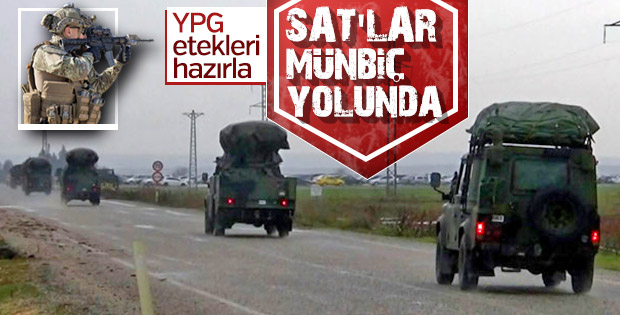 Münbiç bölgesine SAT komandoları gönderildi