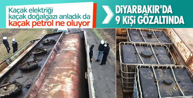3 ilde ham petrol hırsızlığı operasyonu