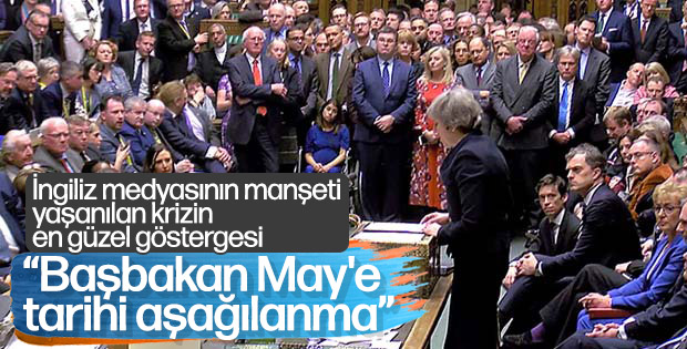 Parlamento May'i zor durumda bıraktı
