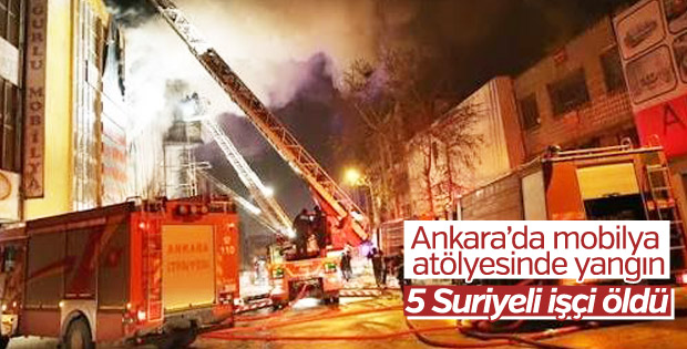 Ankara Siteler'de yangın: 5 kişi öldü