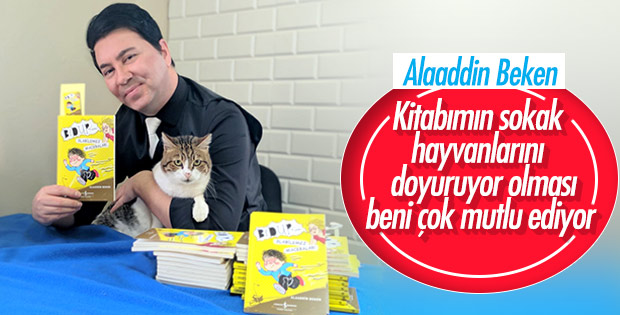 Alaaddin Beken: Kitabım çoktan barınakların ve sokak hayvanlarının maması oldu