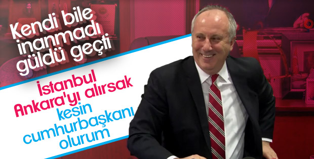 Muharrem İnce'nin Cumhurbaşkanı olma planı