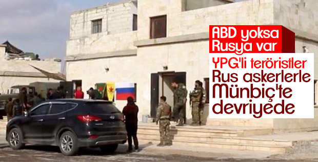 YPG'li teröristler sırtını Rusya'ya dayamaya hazırlanıyor