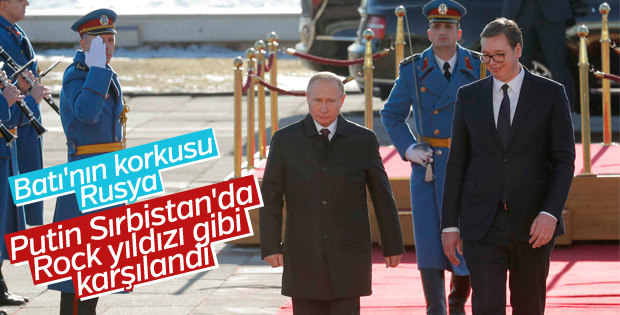 Times: Putin'in Sırbıstan'daki karşılanması Batı'ya uyarı