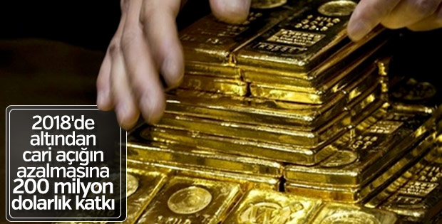 Altın üretimi 2018'de yüzde 20 arttı