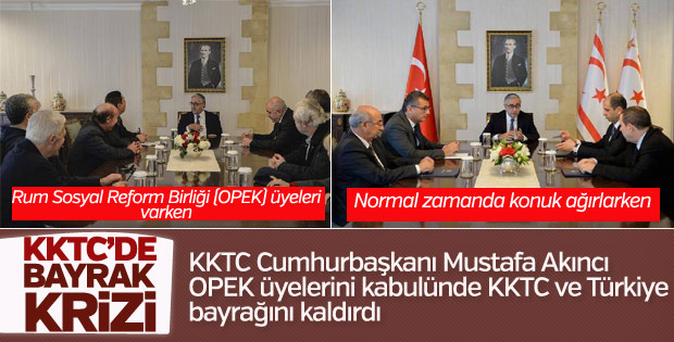KKTC Cumhurbaşkanı Akıncı tartışma konusu oldu