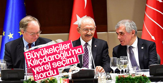 Kılıçdaroğlu İsveç Büyükelçisi'nin davetine katıldı