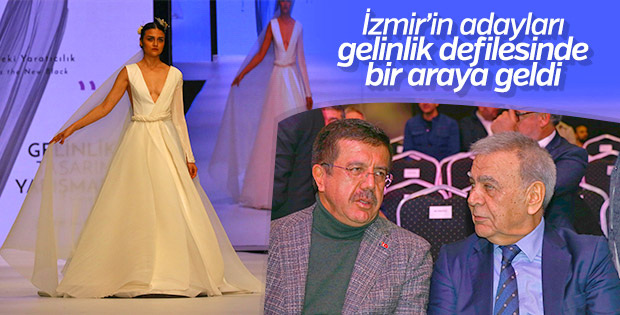 CHP ve AK Parti adayları fuarda bir araya geldi
