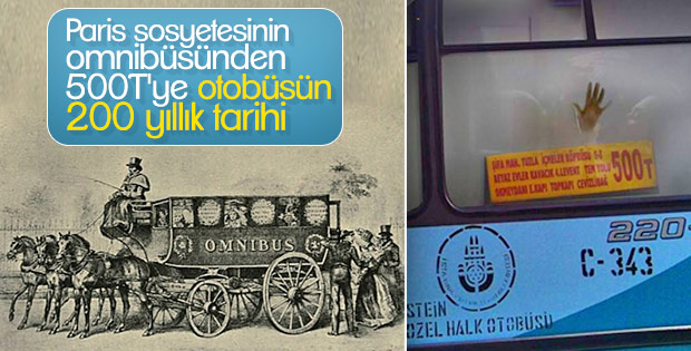 Bundan 200 yıl önce halk otobüsüne binmek bir lükstü