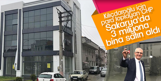 CHP Sakarya'da yeni bina satın aldı