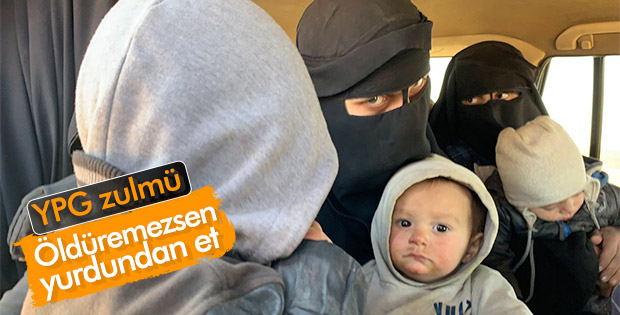 YPG Deyrizor'da sivilleri göç ettiriyor