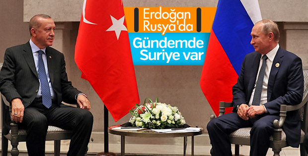 Cumhurbaşkanı Erdoğan Rusya'da