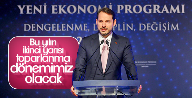 Bakan Albayrak: Bu yılın ikinci bölümü toparlanma olacak