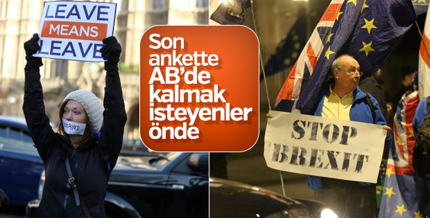 Brexit kaosu İngilizleri ikiye böldü