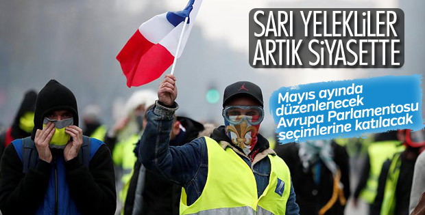 Sarı Yelekliler AP seçimlerine giriyor