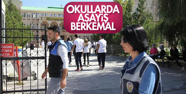 Okullardaki olay sayısı yüzde 11,5 azaldı