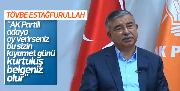 İsmet Yılmaz: AK Parti'ye oy vermek kurtuluştur