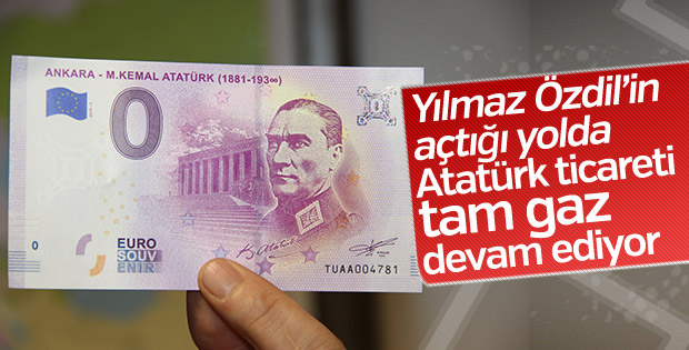 Avrupa Merkez Bankası Atatürk resimli euro bastı