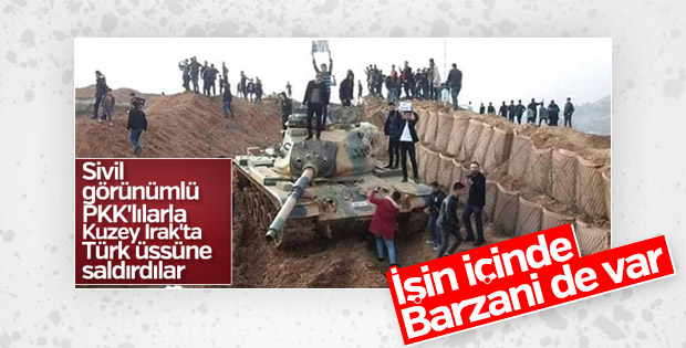 Irak'taki PKK provakasyonunda Peşmerge parmağı