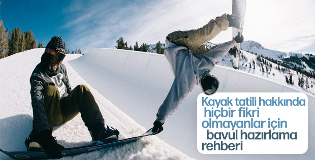 Kayağa giderken bavulunuzda olması gerekenler