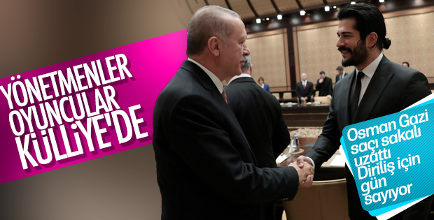Cumhurbaşkanı, sinema sektörü temsilcilerini kabul etti