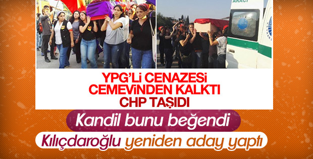 Terörist cenazesi kaldıran CHP'li belediye başkanı aday