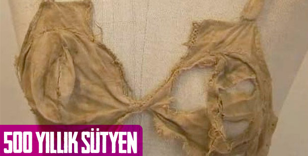 Avusturya'da 500 yıllık sütyen bulundu