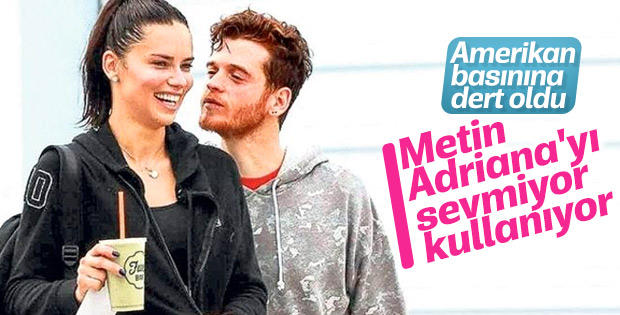 Adriana Lima'nın açıklamasına göre Metin Hara bitti