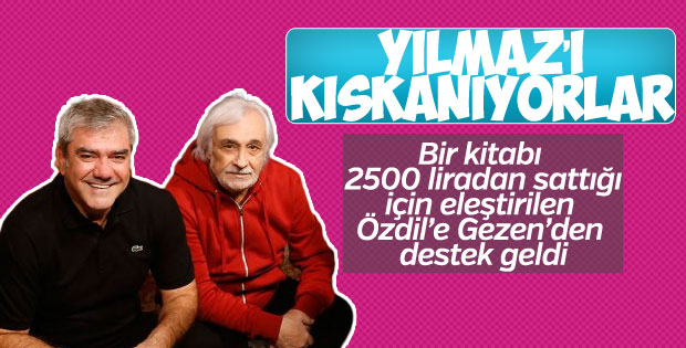 Müjdat Gezen'den Özdil'e destek