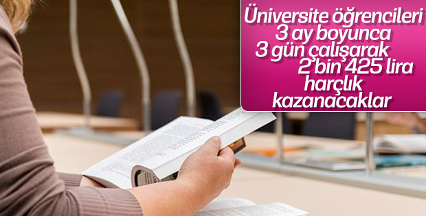 Üniversite öğrencilerine harçlık müjdesi
